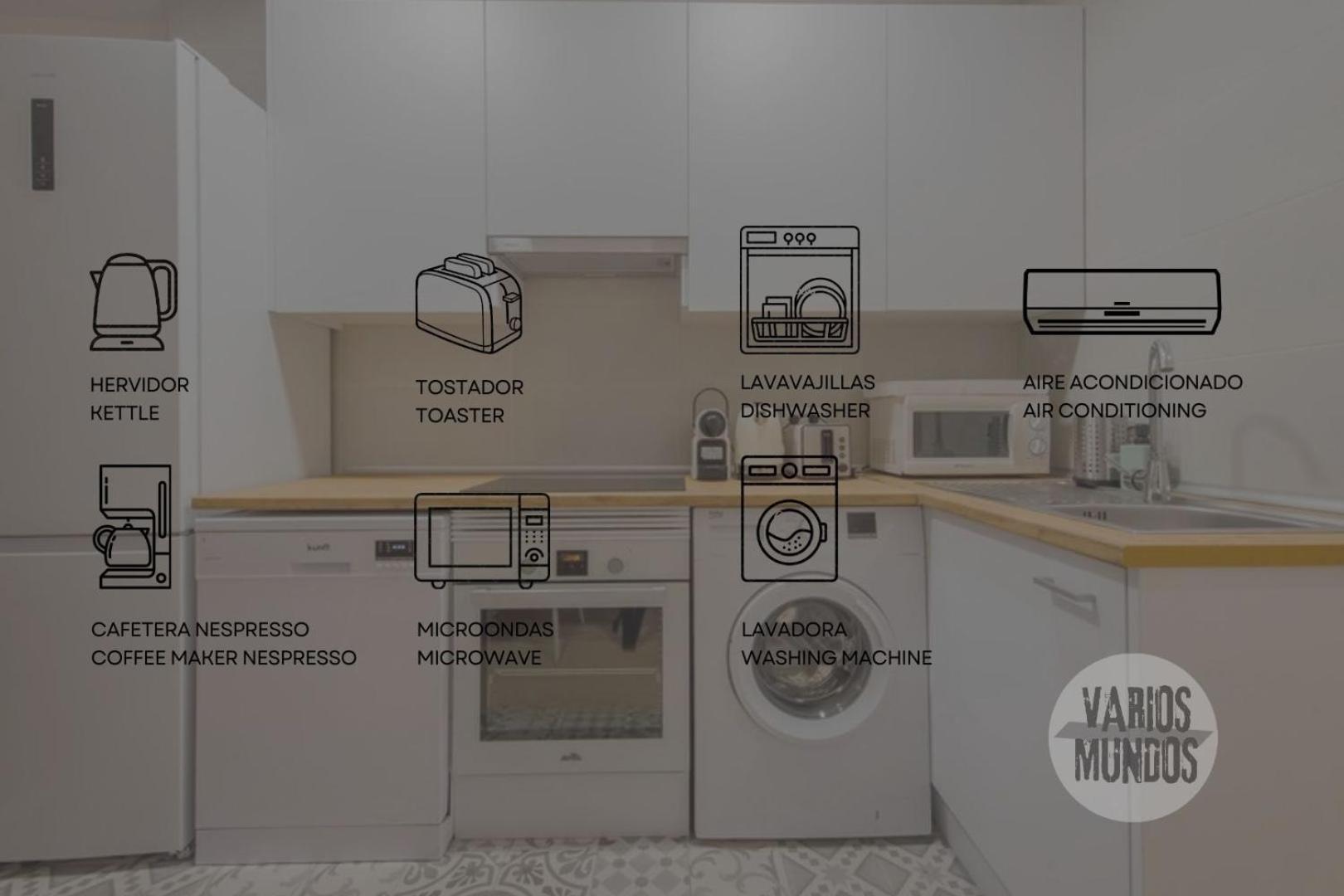 Downtown&New Apt Para 9Pax En La Plaza De Chueca مدريد المظهر الخارجي الصورة